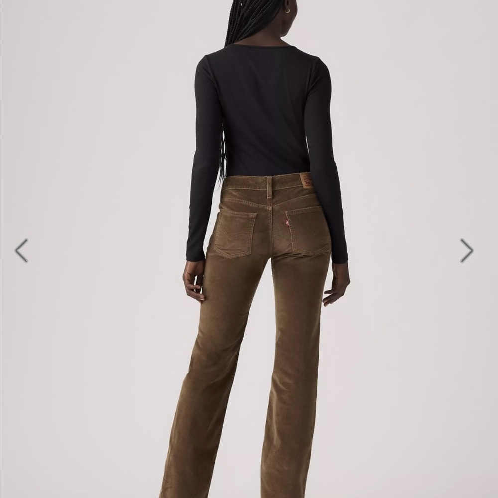 Levi's Brown Boot Cut cordaroy Pants - Picture 4 of 7